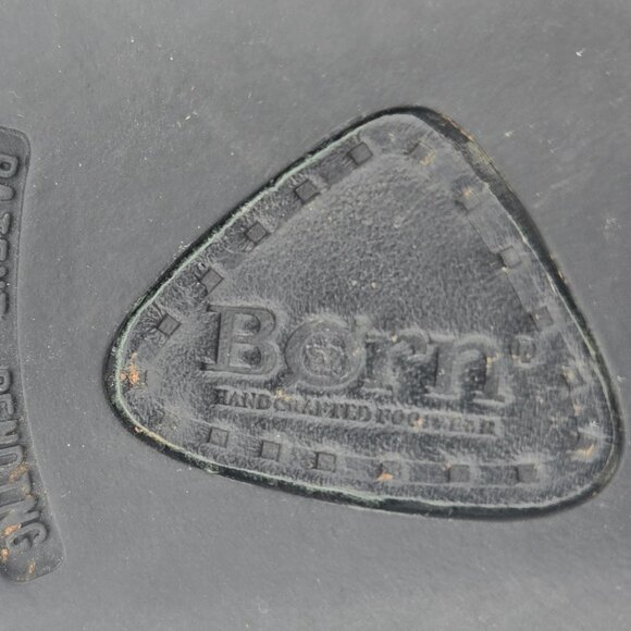 Born Black Leather Toe‑Loop Buckle Strap Sandals | Women’s Size 10 - Picture 12 of 12